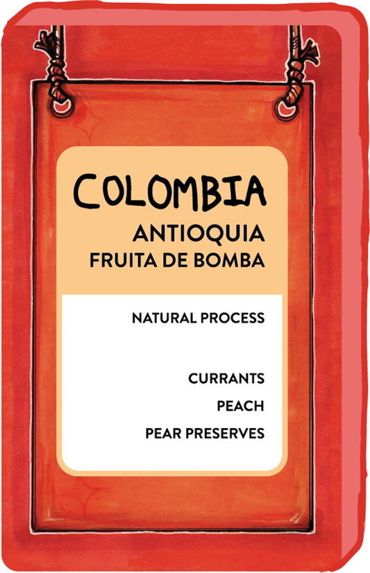 COLOMBIA ANTIOQUIA FRUITA DE BOMBA