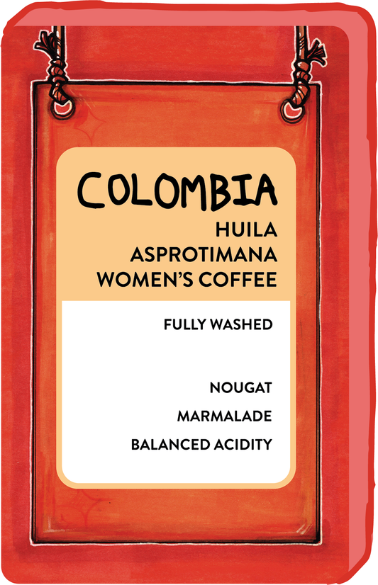 COLOMBIA HUILA ASPROTIMANA WOMEN'S COFFEE