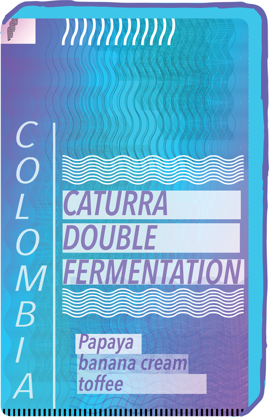 COLOMBIA CATURRA DOUBLE FERMENTATION
