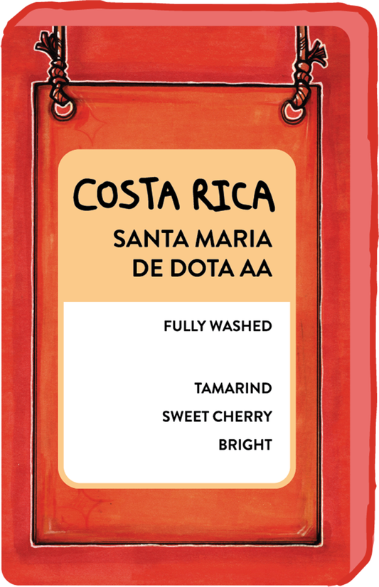 COSTA RICA SANTA MARIA DE DOTA AA
